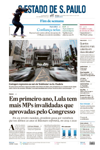 Estadão - Edição de 31 de Dezembro de 2023
