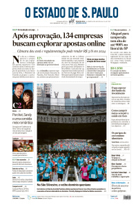 Estadão - Edição de 01 de Janeiro de 2024