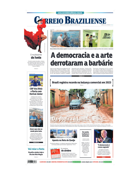 Correio Braziliense - Edição de 06 de Janeiro de 2024
