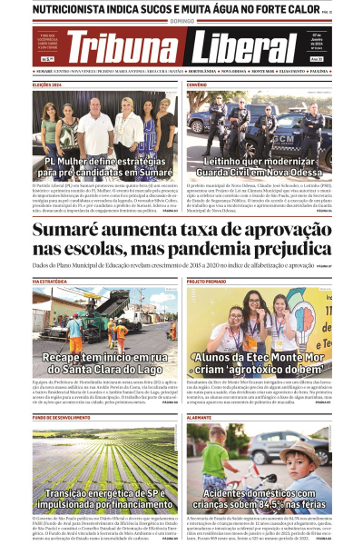 Tribuna Liberal - Edição de 07 de Janeiro de 2024