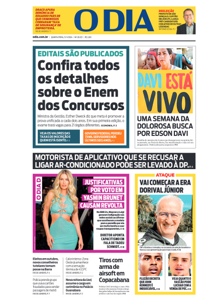 O DIA - Edição de 11 de Janeiro de 2024