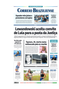 Correio Braziliense - Edição de 11 de Janeiro de 2024