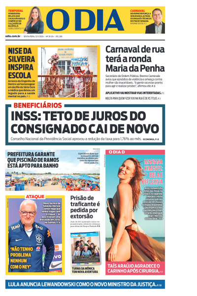 O DIA - Edição de 12 de Janeiro de 2024