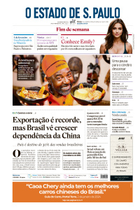 Estadão - Edição de 13 de Janeiro de 2024