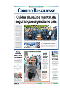 Correio Braziliense - Edição de 17 de Janeiro de 2024