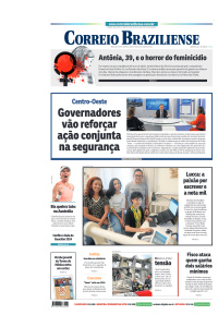 Correio Braziliense - Edição de 18 de Janeiro de 2024