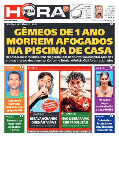 MEIA HORA - Edição de 20 de Janeiro de 2024