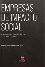 Empresas De Impacto Social: Possibilidade E Desafios À Luz Do Direito Comparado