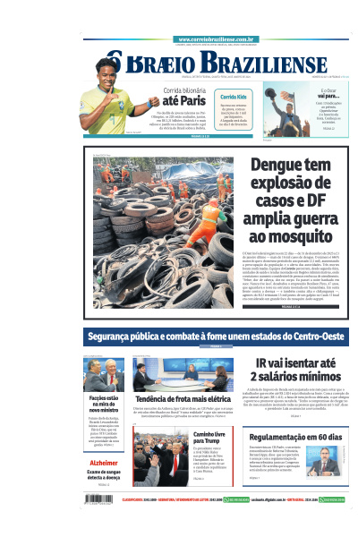 Correio Braziliense - Edição de 24 de Janeiro de 2024