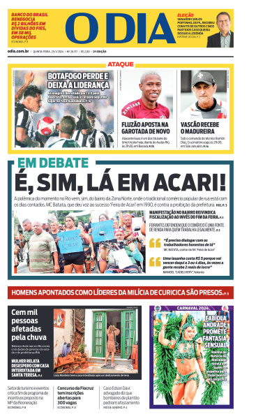 O DIA - Edição de 25 de Janeiro de 2024
