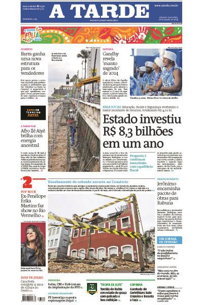 A TARDE - Edição de 26 de janeiro de 2024