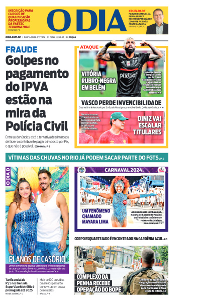 O DIA - Edição de 01 de Fevereiro de 2024