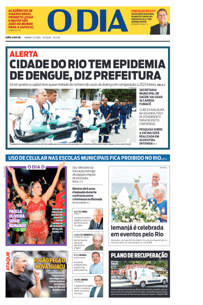 O DIA - Edição de 03 de Fevereiro de 2024