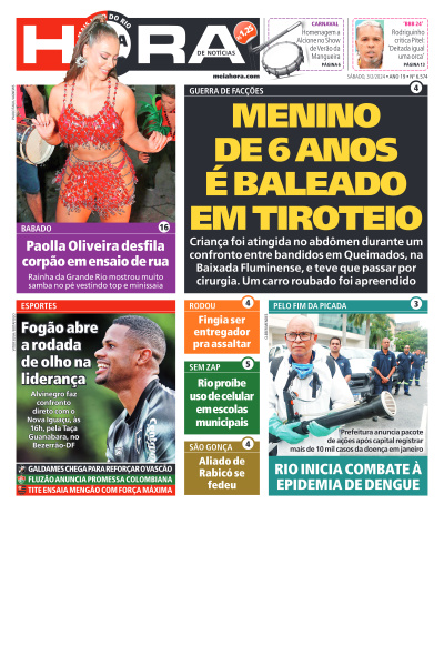 MEIA HORA - Edição de 03 de Fevereiro de 2024