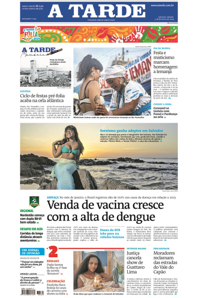 A TARDE - Edição de 03 de fevereiro de 2024