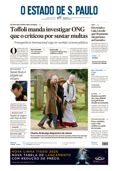 Estadão - Edição de 06 de Fevereiro de 2024