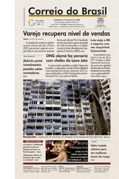 Correio do Brasil - Edição de 08 de Fevereiro de 2024