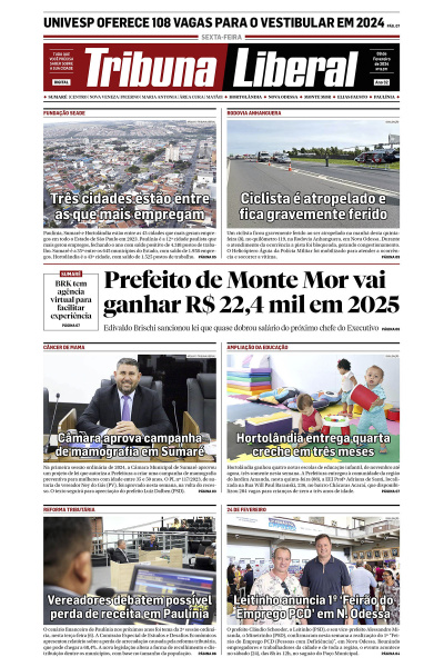 Tribuna LiberaI - Edição de 09 de Fevereiro de 2024