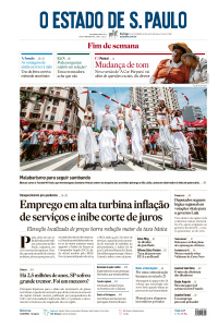 Estadão - Edição de 11 de Fevereiro de 2024