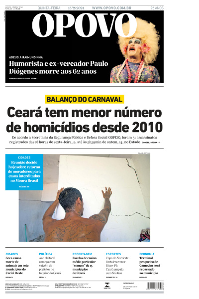 O POVO - Edição de 15 de Fevereiro de 2024