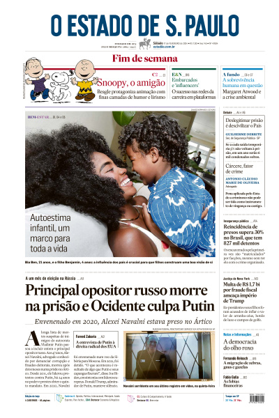 Estadão - Edição de 17 de Fevereiro de 2024