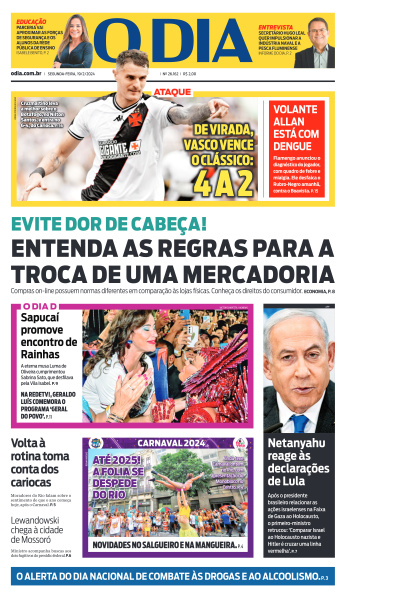 O DIA - Edição de 19 de Fevereiro de 2024