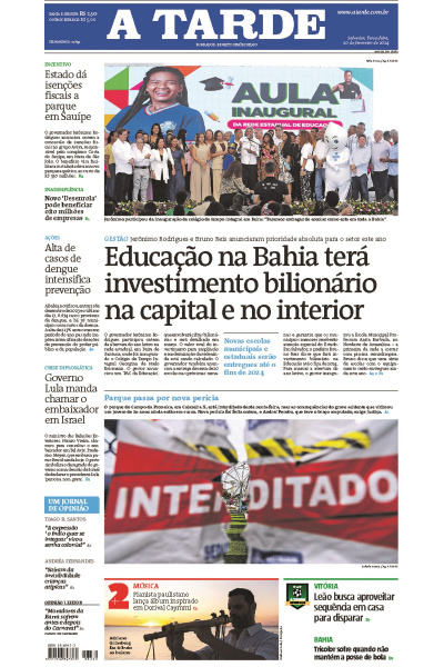 A TARDE - Edição de 20 de fevereiro de 2024