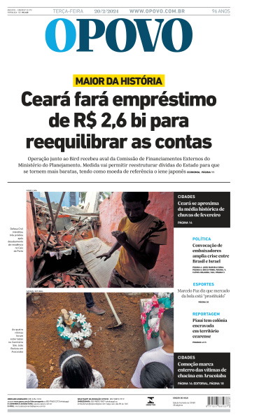 O POVO - Edição de 20 de Fevereiro de 2024