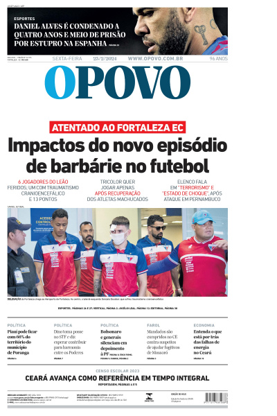 O POVO - Edição de 23 de fevereiro de 2024