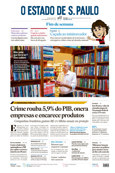 Estadão - Edição de 25 de Fevereiro de 2024