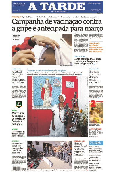 A TARDE - Edição de 01 de março de 2024