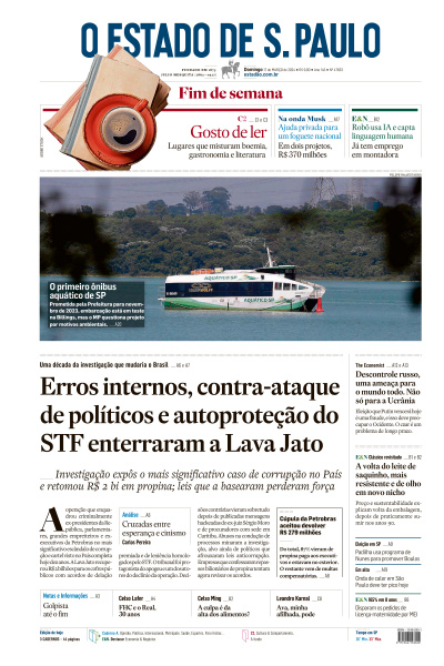 Estadão - Edição de 17 de Março de 2024