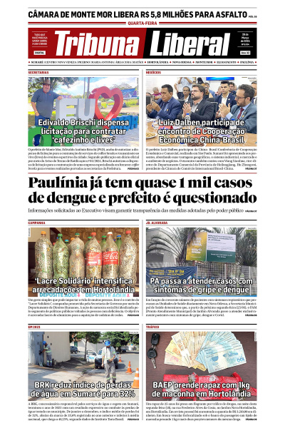 Tribuna Liberal - Edição de 20 de Março de 2024