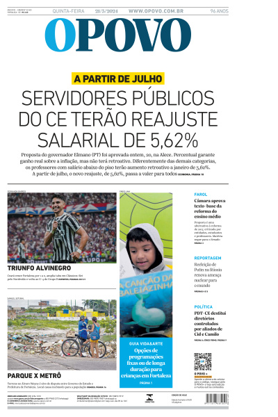 O POVO - Edição de 21 de Março de 2024