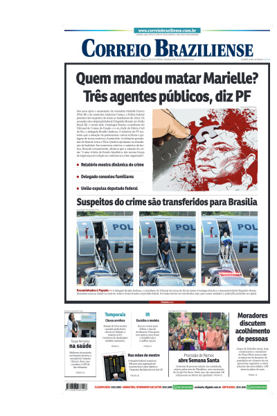 Correio Braziliense - Edição de 25 de Março de 2024