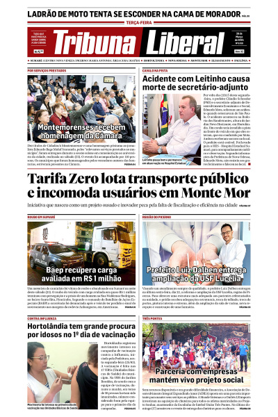 Tribuna Liberal - Edição de 26 de Março de 2024