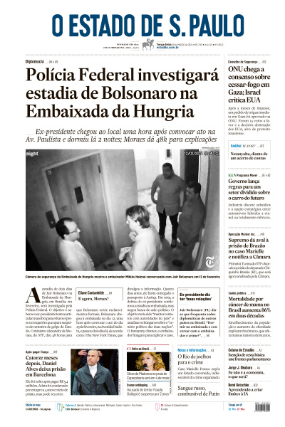 Estadão - Edição de 26 de Março de 2024