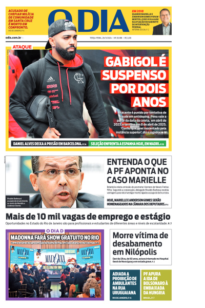 O DIA - Edição de 26 de Março de 2024