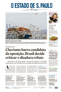 Estadão - Edição de 27 de Março de 2024
