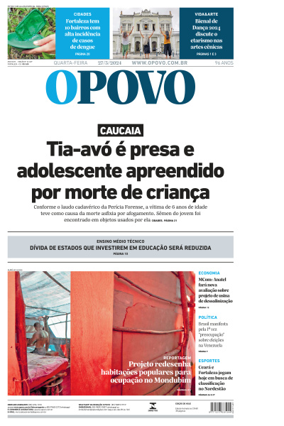 O POVO - Edição de 27 de Março de 2024