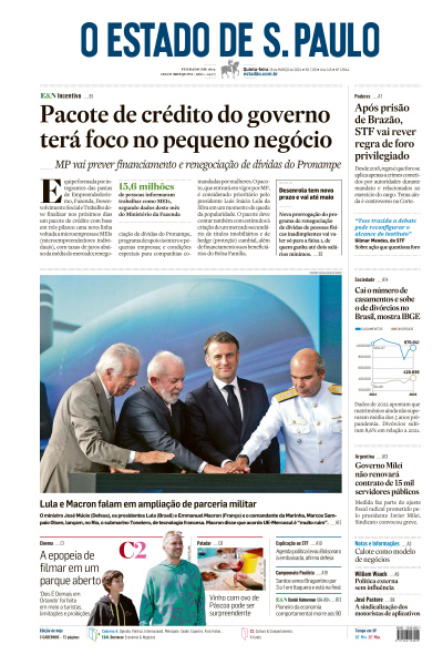 Estadão - Edição de 28 de Março de 2024