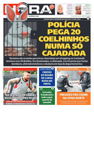 MEIA HORA - Edição de 29 de Março de 2024