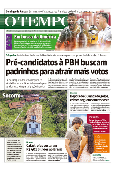 O TEMPO - Edição de 1º de Abril de 2024