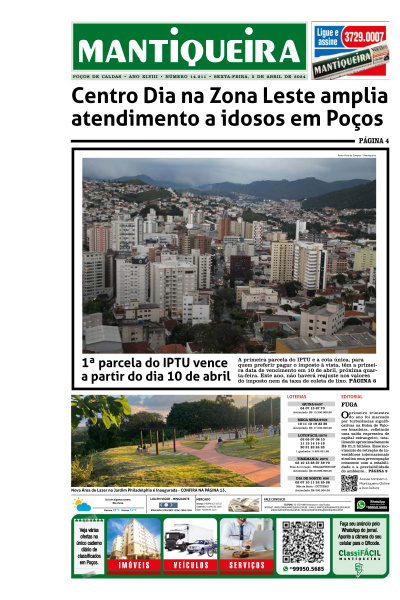 Mantiqueira - Edição de 05 de Abril de 2024