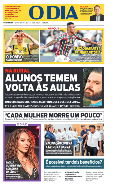 O DIA - Edição de 10 de Abril de 2024