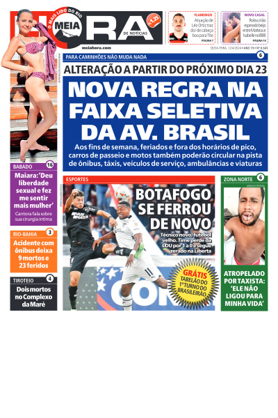 MEIA HORA - Edição de 12 de Abril de 2024