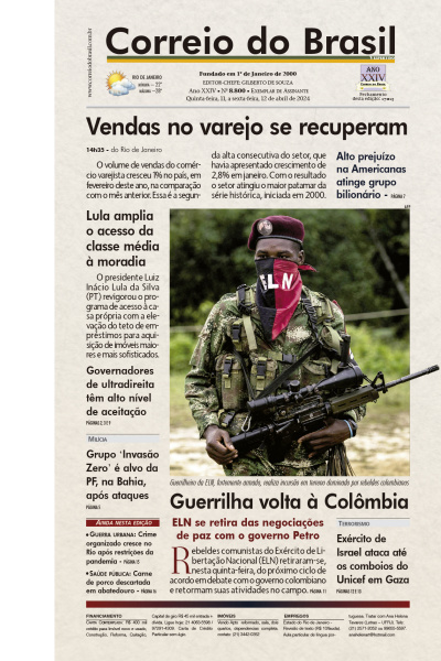 Correio do Brasil - Edição de 12 de Abril de 2024