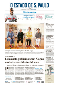 Estadão - Edição de 13 de Abril de 2024