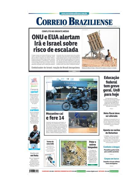 Correio Braziliense - Edição de 15 de Abril de 2024