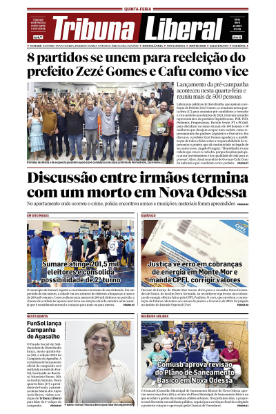 Tribuna Liberal - Edição de 18 de Abril de 2024